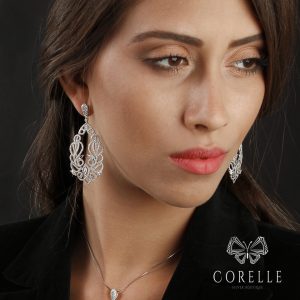 Cercei argint 925 - Corelle - Cod TRSE087